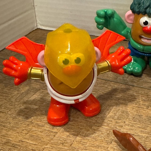 Collection of 6 Hasbro Mr. Potato Head Mixable Mashable Marvel Heroes Figurines - Picture 7 of 10